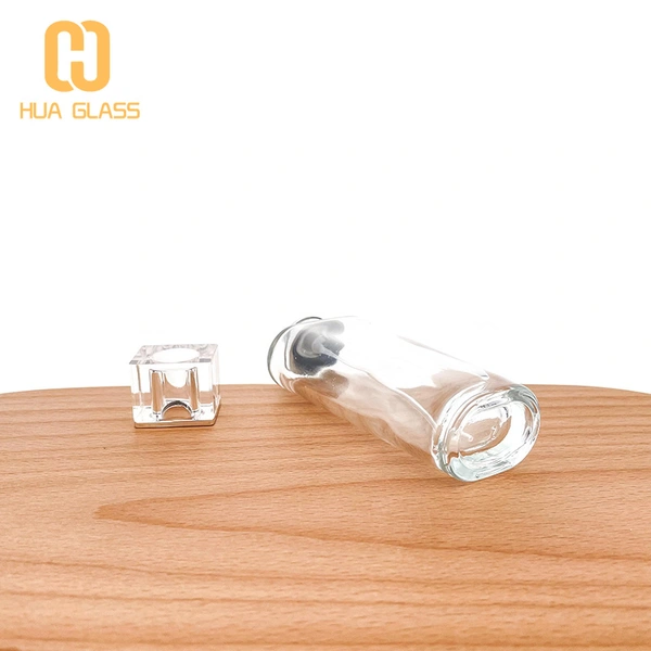 زجاجة عطر زجاجية بتصميم كريستال 50 مل