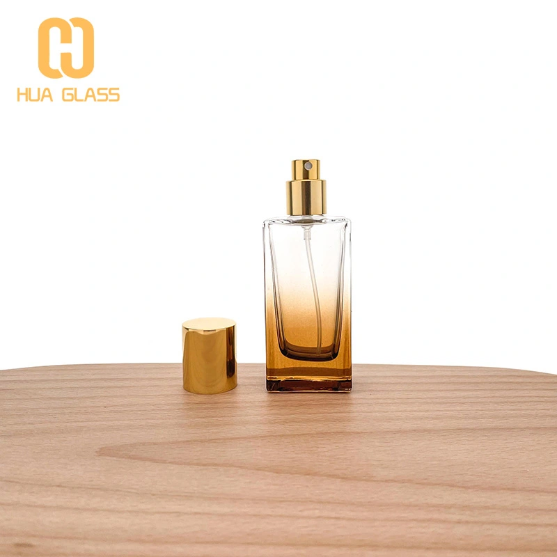 30 мл цветной квадратный прямоугольный стеклянный флакон духов