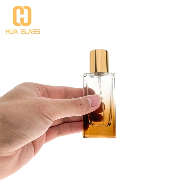 30 мл цветной квадратный прямоугольный стеклянный флакон духов