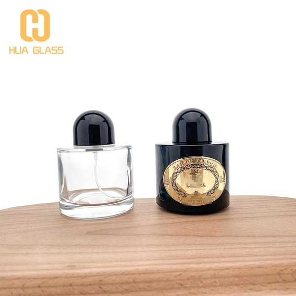 etiquetas de metal personalizadas botellas de spray de perfume vacías 30ml 50ml 100ml