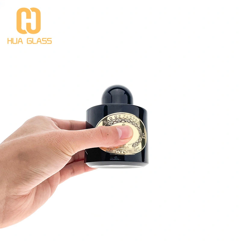 etiquetas de metal personalizadas botellas de spray de perfume vacías 30ml 50ml 100ml  