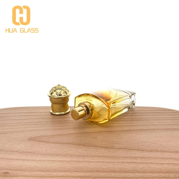 Flacon de parfum en verre de style arabe coloré de 50 ml