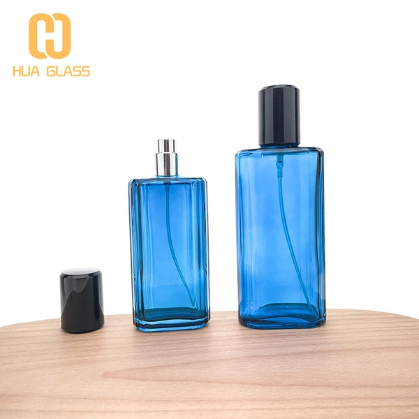 fabricante de botellas de perfume oem odm 70ml 125ml botella de perfume de vidrio