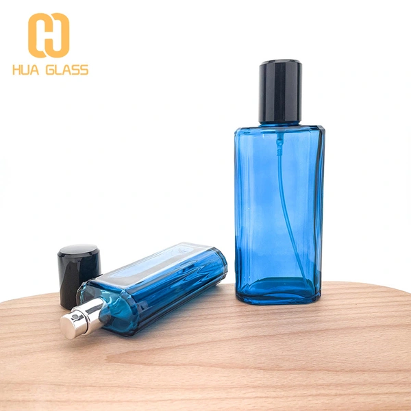 fabricante de botellas de perfume oem odm 70ml 125ml botella de perfume de vidrio