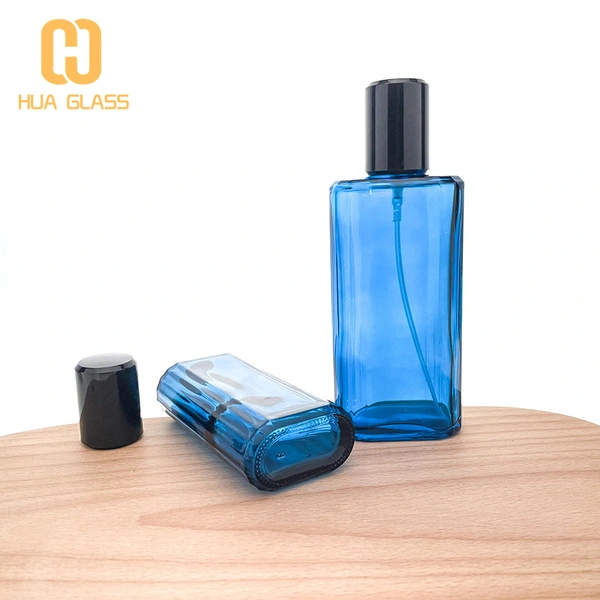 fabricante de botellas de perfume oem odm 70ml 125ml botella de perfume de vidrio
