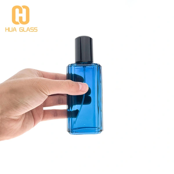 fabricante de botellas de perfume oem odm 70ml 125ml botella de perfume de vidrio