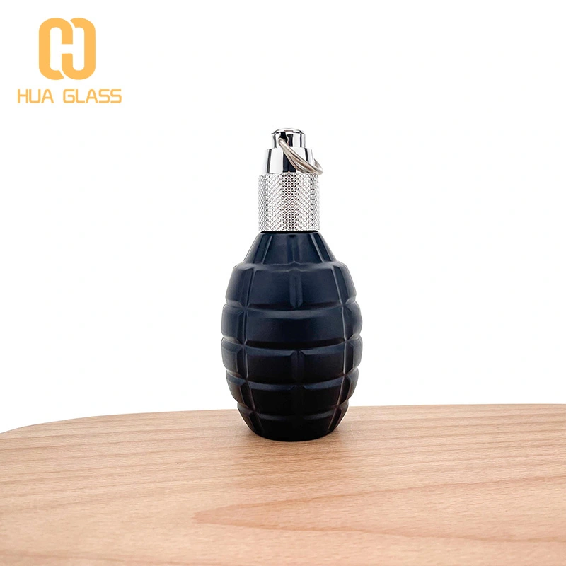черный 100 мл стеклянный флакон духов в форме гранаты для мужчин