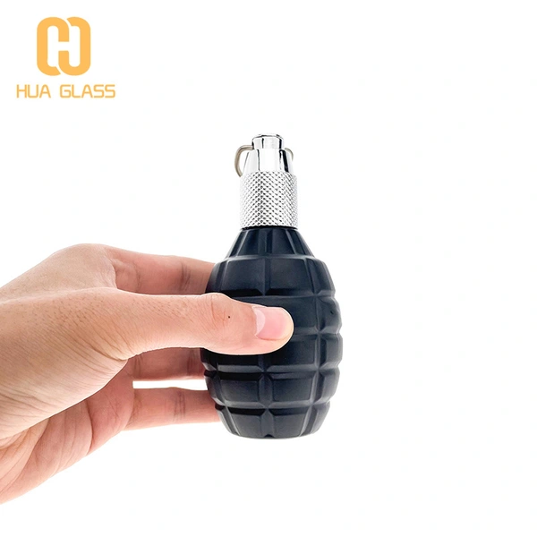черный 100 мл стеклянный флакон духов в форме гранаты для мужчин