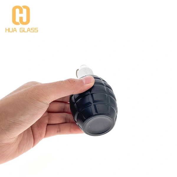 черный 100 мл стеклянный флакон духов в форме гранаты для мужчин