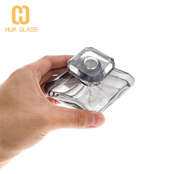 botella dior 50ml 120ml botella de perfume de vidrio transparente azul negro