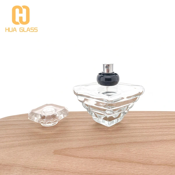 botella dior 50ml 120ml botella de perfume de vidrio transparente azul negro