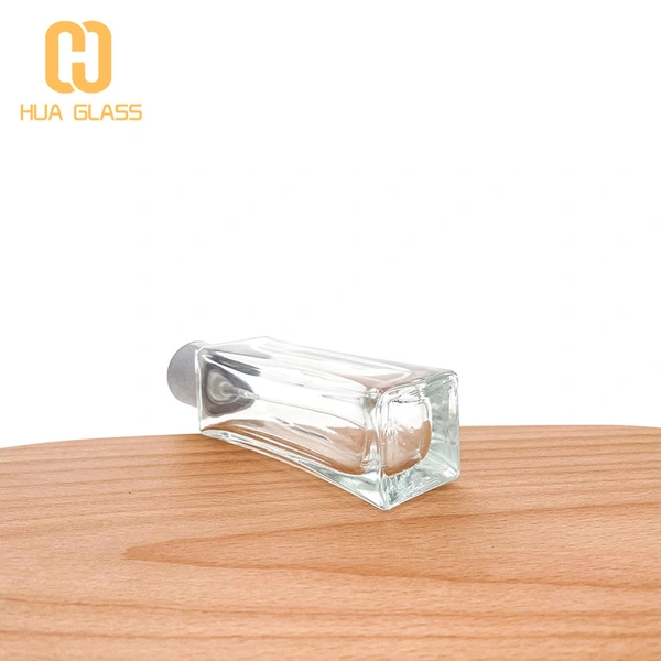 زجاجة عطر مستطيلة الشكل 50 مل زجاجة عطر زجاجية بالجملة