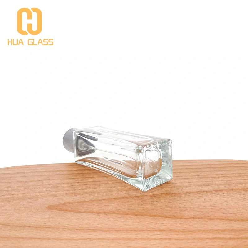 زجاجة عطر مستطيلة الشكل 50 مل زجاجة عطر زجاجية بالجملة  