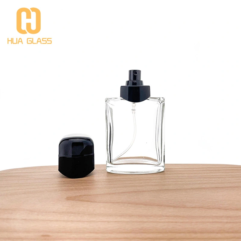 frascos de perfume y colonia frasco de perfume 100ml con tapa negra  