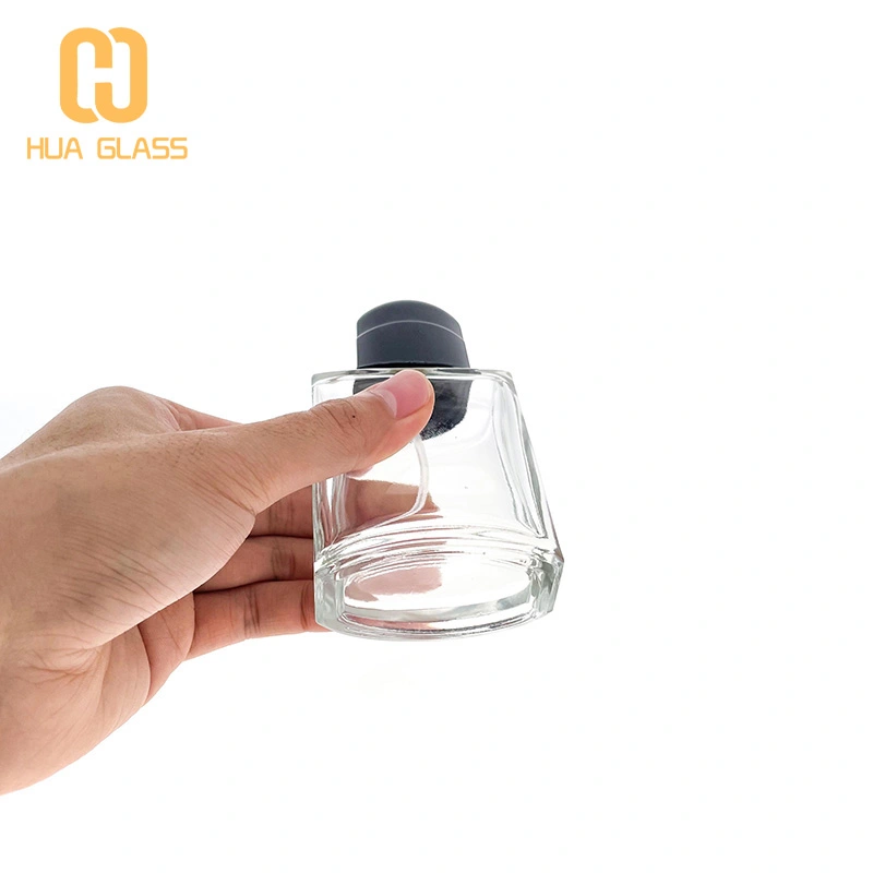 frascos de perfume y colonia frasco de perfume 100ml con tapa negra  