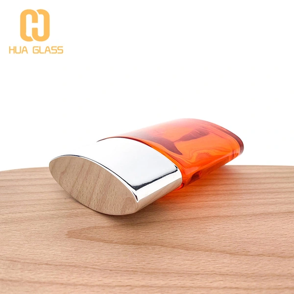 Botella de perfume de vidrio de pintura al por mayor, botella de perfume de 100 ml para hombres y mujeres