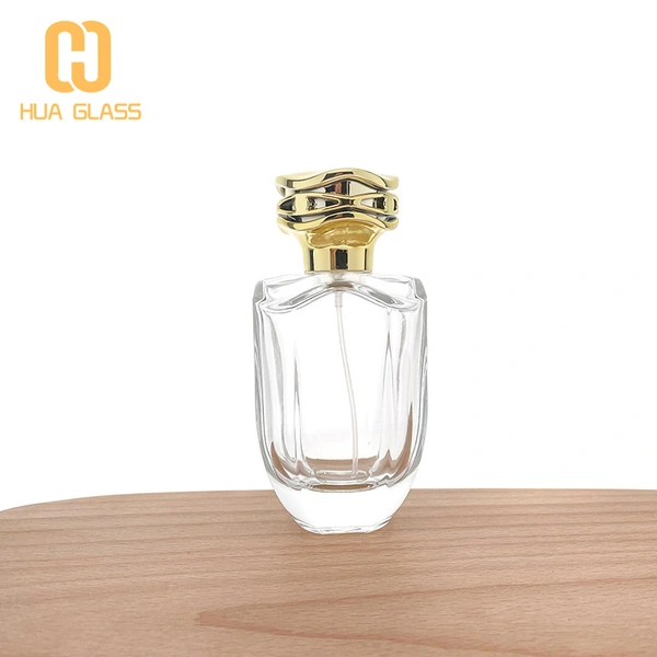 diseño floral botella de perfume de 100 ml botellas de perfume de lujo