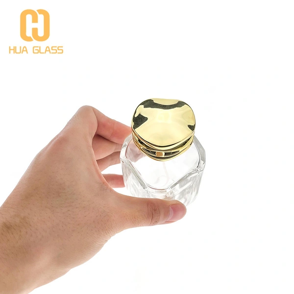 diseño floral botella de perfume de 100 ml botellas de perfume de lujo