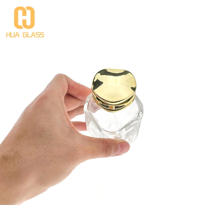 diseño floral botella de perfume de 100 ml botellas de perfume de lujo