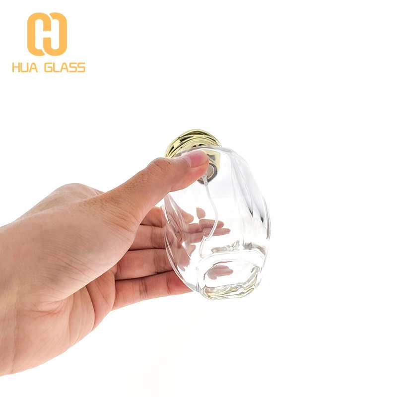 diseño floral botella de perfume de 100 ml botellas de perfume de lujo