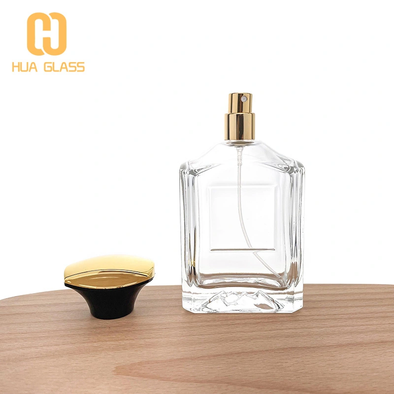 زجاجة عطر مخصصة 100 مللي زجاجات عطر أنيقة