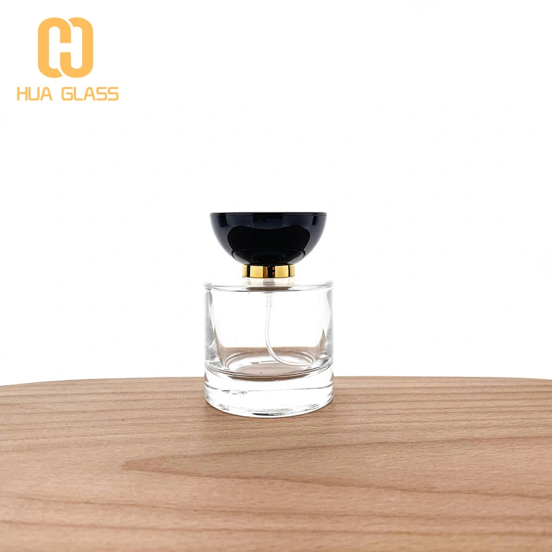 زجاجة عطر 50 مللي على شكل اسطوانة مخصصة للبيع بالجملة