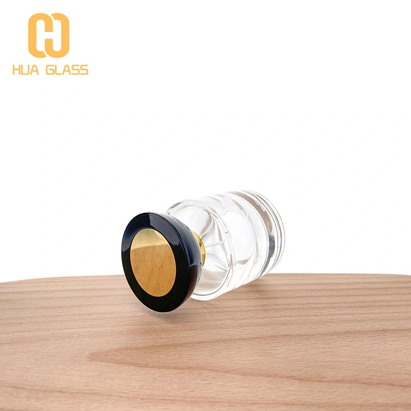 زجاجة عطر 50 مللي على شكل اسطوانة مخصصة للبيع بالجملة