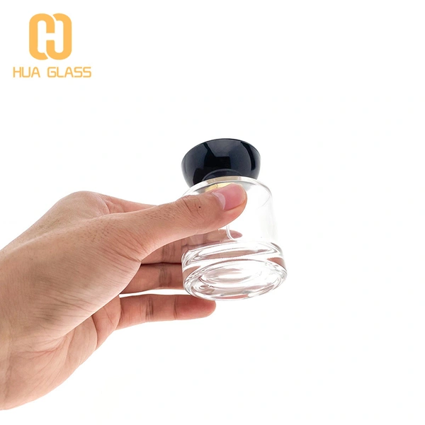 زجاجة عطر 50 مللي على شكل اسطوانة مخصصة للبيع بالجملة