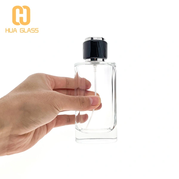 100ml flat oval square perfume bottle dior perfume bottle