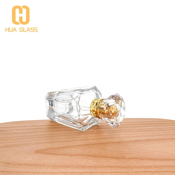 Frasco de perfume con diseño de diamante de cristal de 70 ml