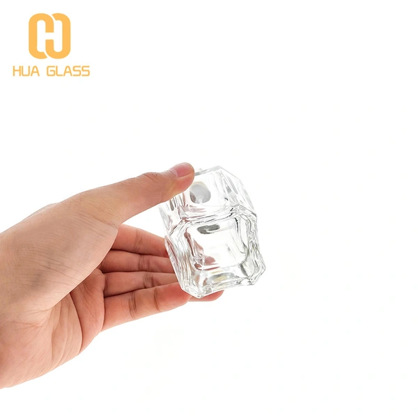 Frasco de perfume con diseño de diamante de cristal de 70 ml