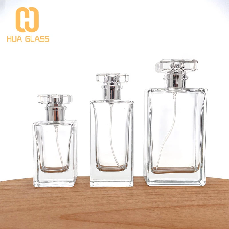 زجاجة رذاذ عطر بالجملة 30 مل 50 مل 100 مل زجاجات عطر فاخرة