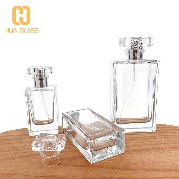 Botella de spray de perfume al por mayor 30ml 50ml 100ml botellas de perfume de lujo