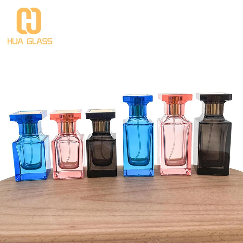 botella de perfume de colonia azul rojo negro tom ford 30ml 50ml 100ml