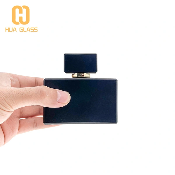 empty 30ml 50ml square glass perfume bottles