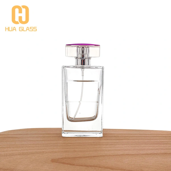 Frascos de perfume únicos de 60 ml envases de perfume de vidrio