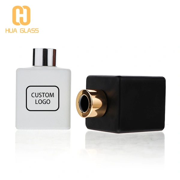 50 ml 100 ml 150 ml 200 ml carré forme de cube vis verre roseau diffuseur bouteille