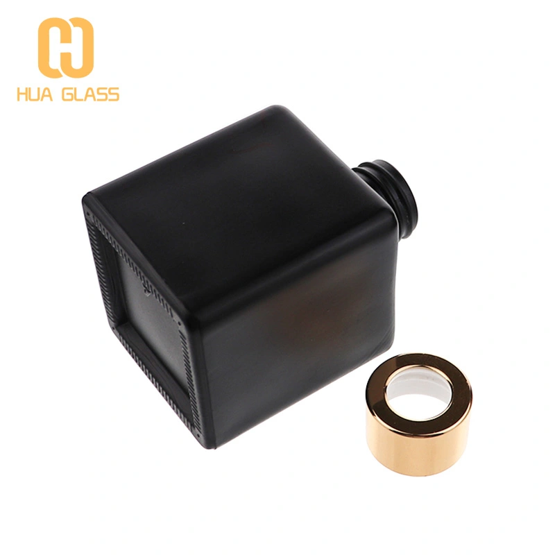 50 ml 100 ml 150 ml 200 ml carré forme de cube vis verre roseau diffuseur bouteille