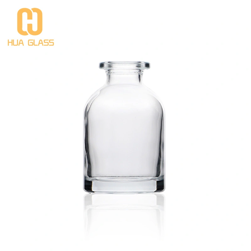 130 مل زجاجة مستديرة الشكل الزجاج القصب الناشر