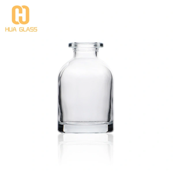 130 مل زجاجة مستديرة الشكل الزجاج القصب الناشر