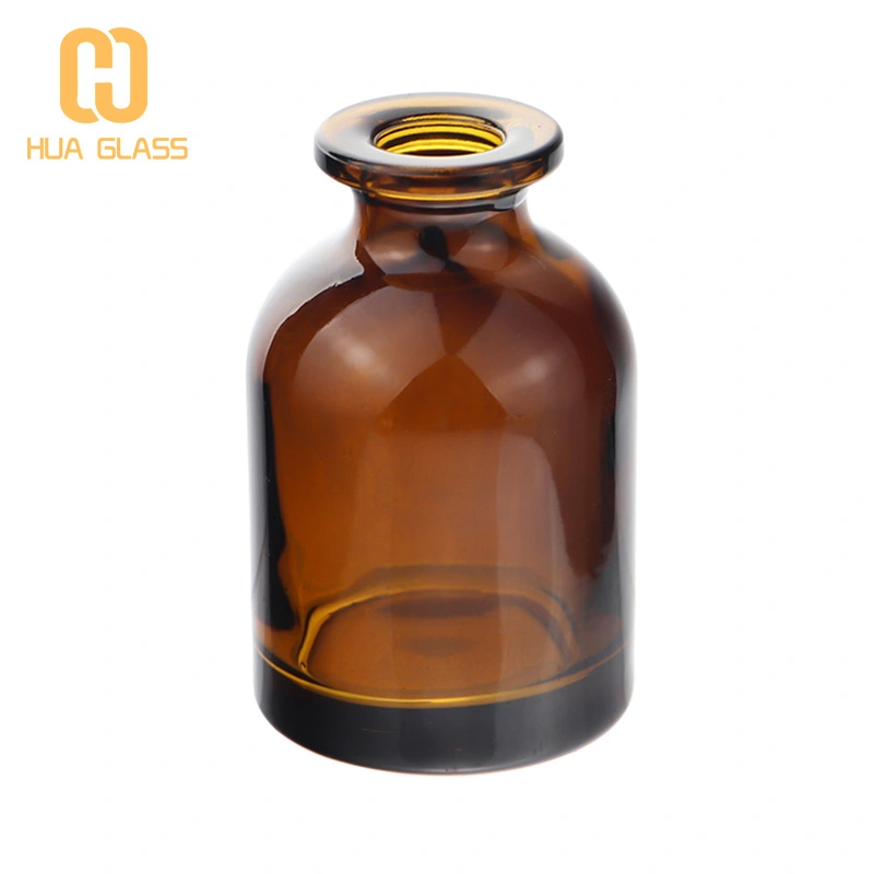 130 مل زجاجة مستديرة الشكل الزجاج القصب الناشر