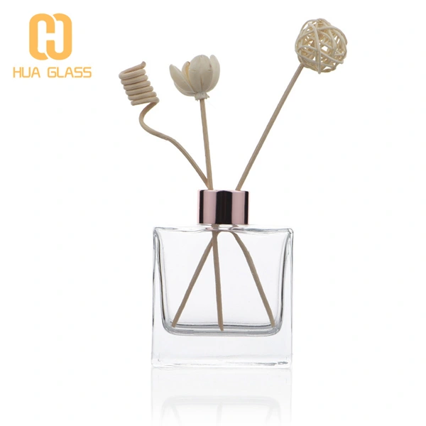 square reed diffuser bottle 140ml glass bottles reed diffuser