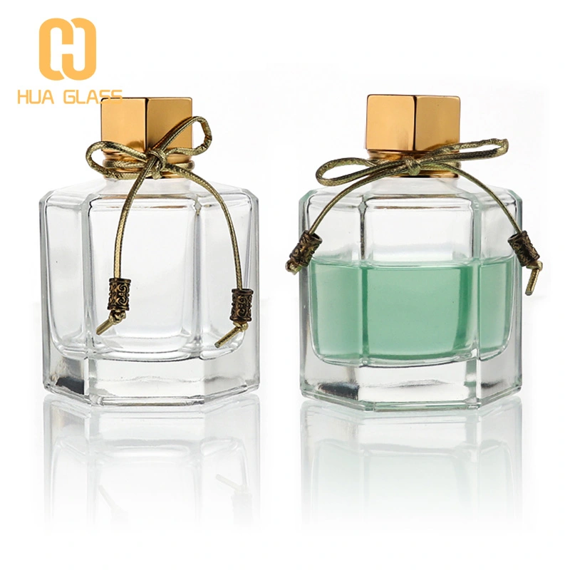 50ml 50ml 90ml 120ml 120ml botella difusora de caña de vidrio hexagonal