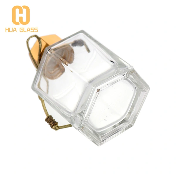 50ml 50ml 90ml 120ml 120ml botella difusora de caña de vidrio hexagonal