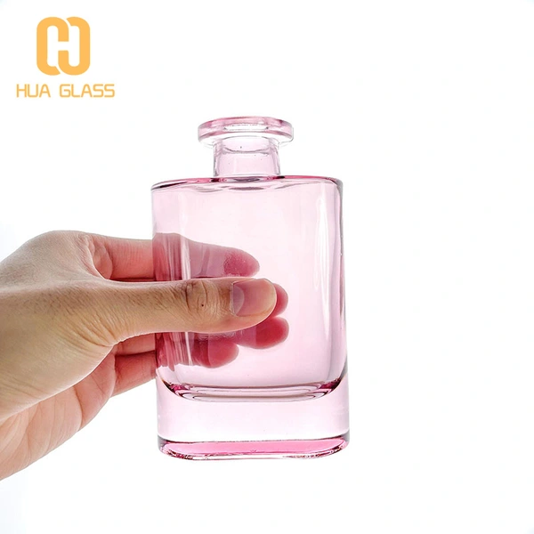 150 مل زجاجة مستطيلة الشكل البيضاوي الزجاج الناشر القصب