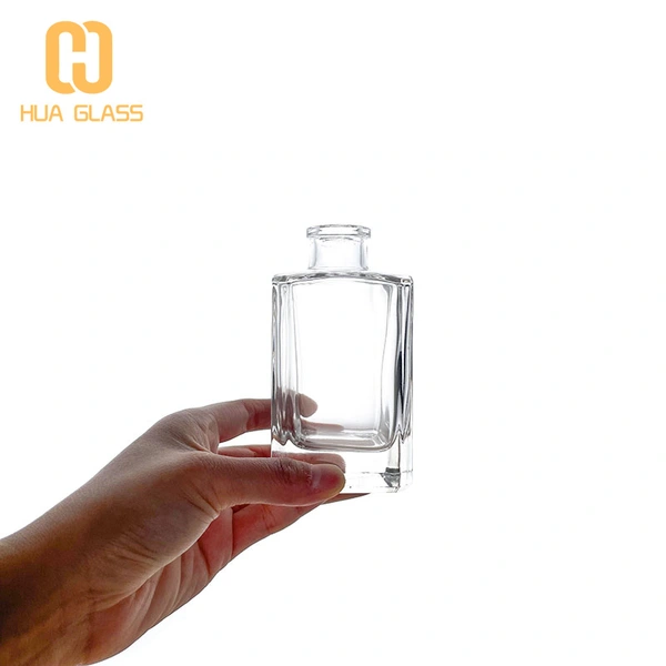 150 مل مستطيل الزجاج زجاجة الناشر القصب