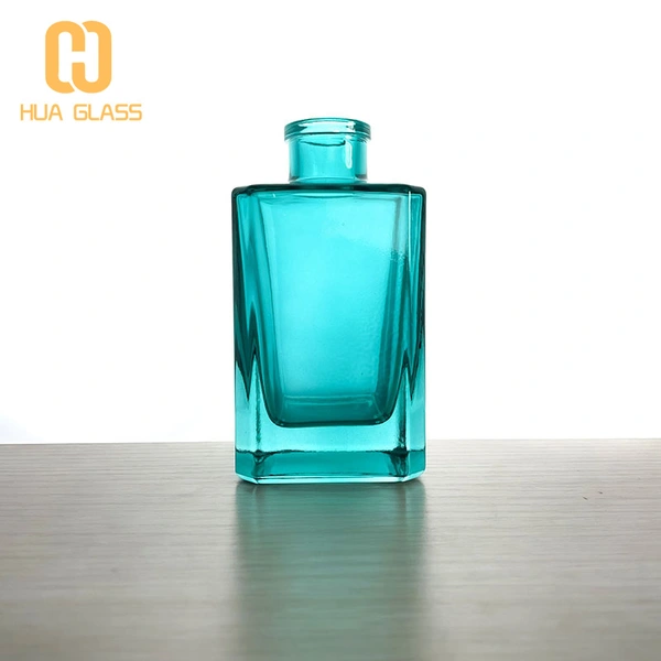 150 مل مستطيل الزجاج زجاجة الناشر القصب