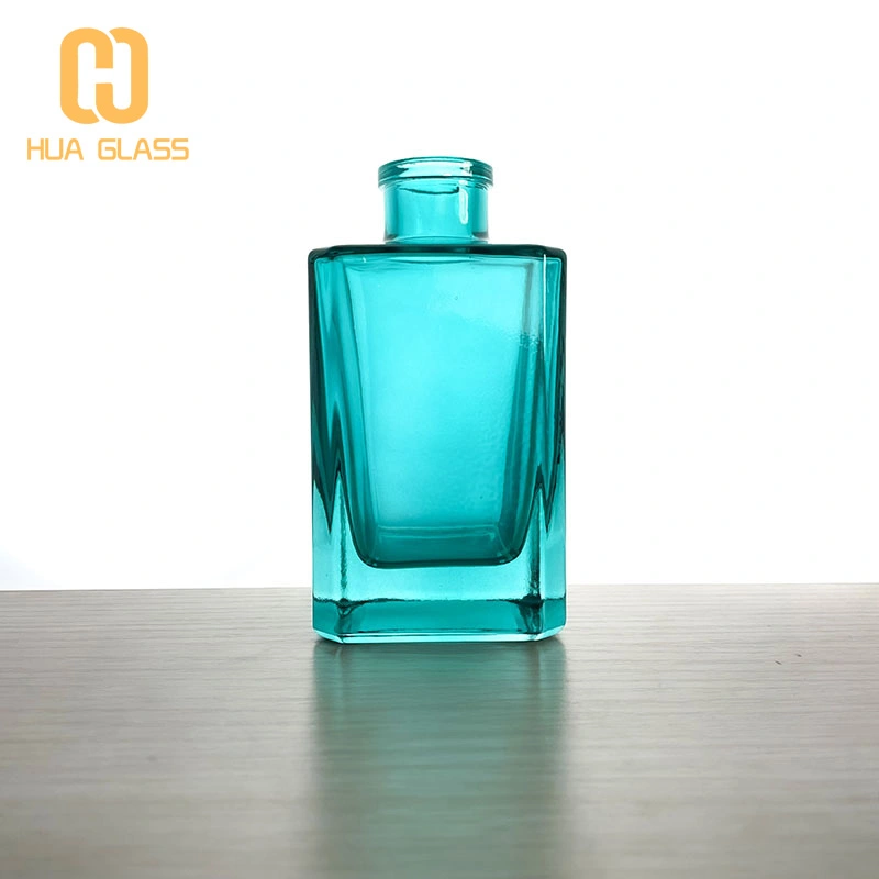 150 مل مستطيل الزجاج زجاجة الناشر القصب