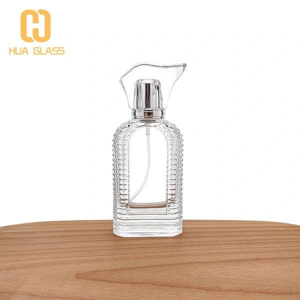 زجاجات العطور الفاخرة زجاجة عطر شخصية مع غطاء المضخة