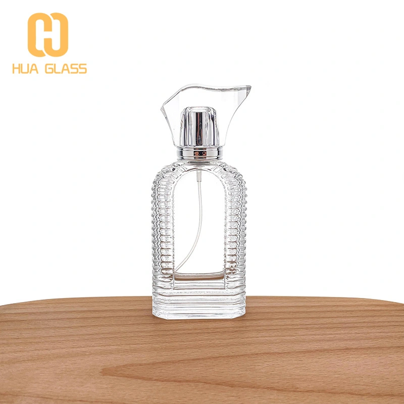 زجاجات العطور الفاخرة زجاجة عطر شخصية مع غطاء المضخة